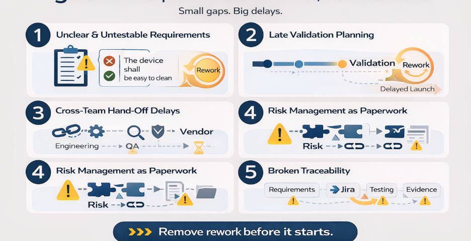 5 Hidden Development Pitfalls That Cost Medtech, Pharma, and Biotech Teams Months - Yallow LifeScience